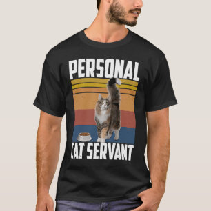 T-shirt Stand de chat personnel Norwegian Forest Chat anim