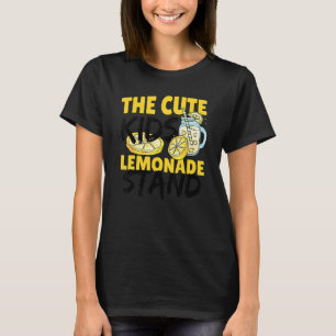T-shirt Stand De Lemonade Pour Enfants Mignons