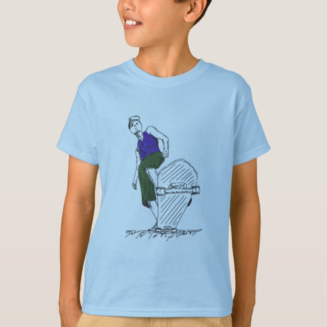 T-shirt stand de patinage (Devant)