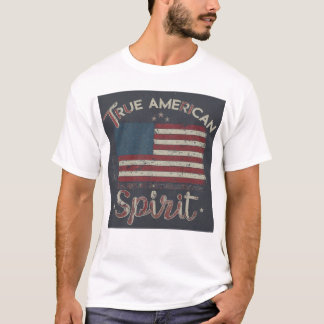T-shirt Stand Fier : Le véritable Tee Américain - Portez v