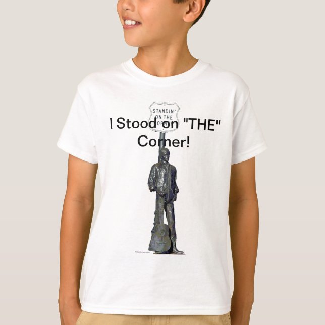 T-shirt Standin sur "" le coin ! en Winslow Arizon (Devant)