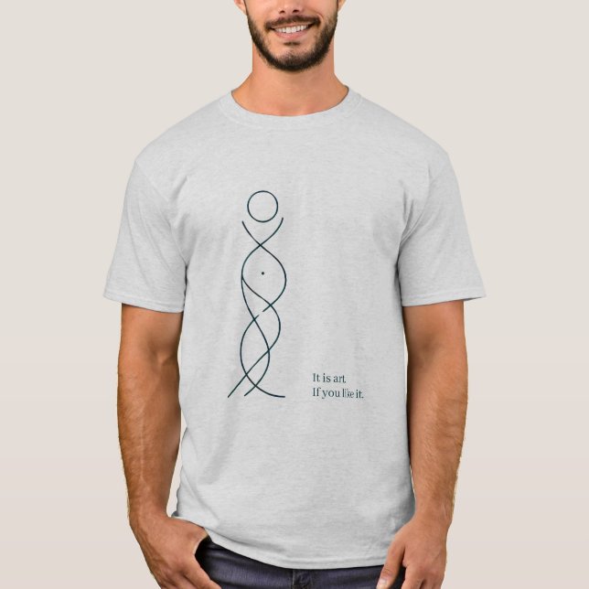T-shirt Standing Art Structure (Devant)