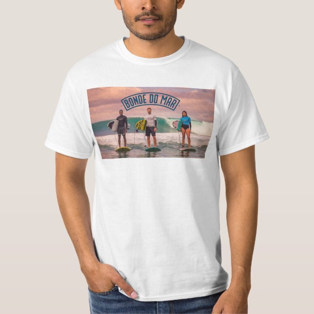 T-shirt Standing on The Board -Bonde do Mar (Devant)