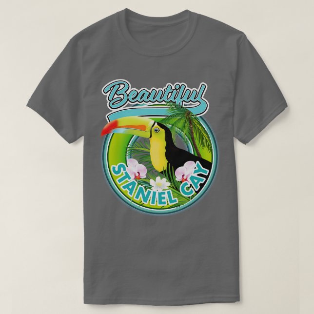 T-shirt Staniel Cay Travel (Design devant)