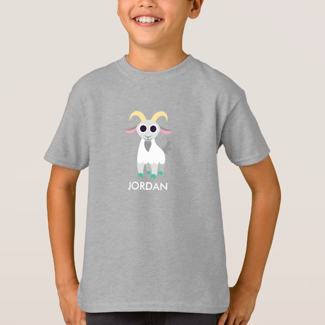 T-shirt Stanley la chèvre (Devant)