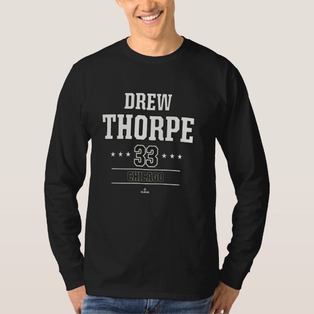 T-shirt Star de baseball Drew Thorpe Chicago MLBPA (Devant)