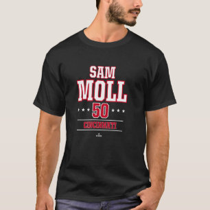 T-shirt Star de baseball Sam Moll Cincinnati MLBPA