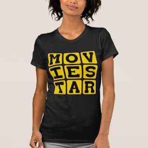T-shirt Star de Cinéma, Acteur Populaire