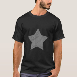 T-shirt Star Gray Vintage Star