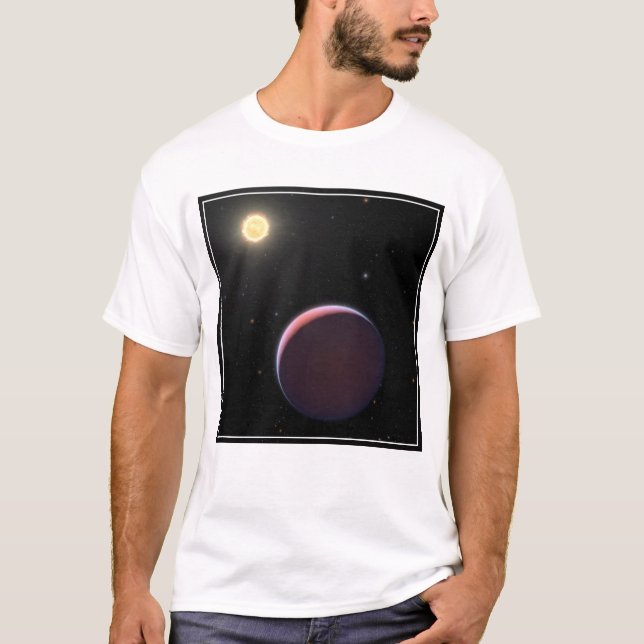 T-shirt Star Kepler 51 et Trois planètes géantes comme le  (Devant)