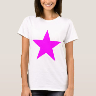 T-shirt Star Magenta Le MUSÉE Zazzle Cadeaux