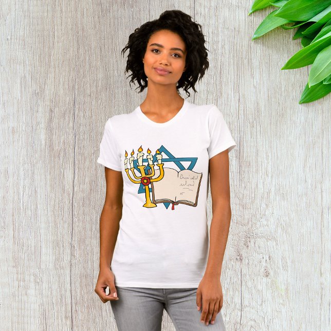 T-shirt Star of David Womens (Créateur téléchargé)