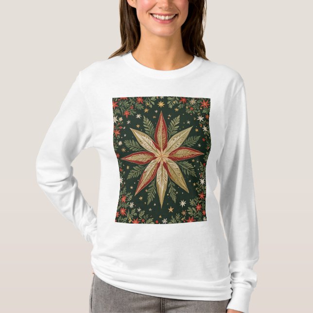 T-shirt Star of Wonder Floral (Devant)