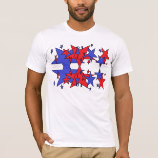 t-shirt star patriotique