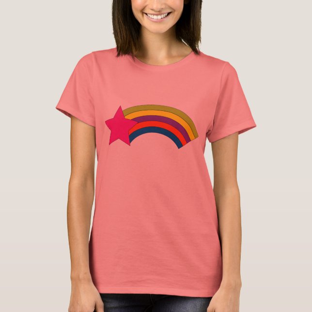 T-shirt Star Rainbow (Devant)