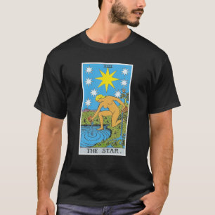 T-shirt Star Tarot Card Occult Beliefs Divination Magie