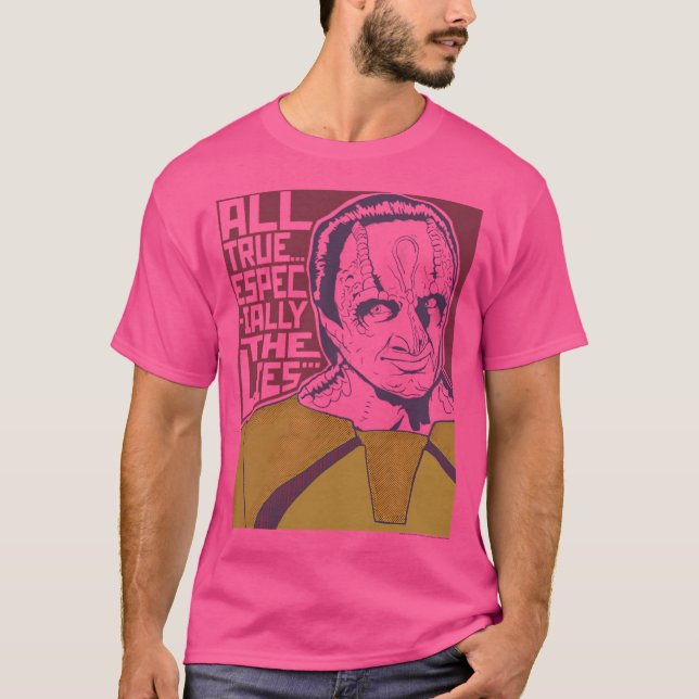 T-shirt Star Trek Deep Space Neuf Garak Tous Vraiment Spéc (Devant)