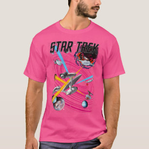 T-shirt Star Trek Le Batt spatial planétaire de la série o