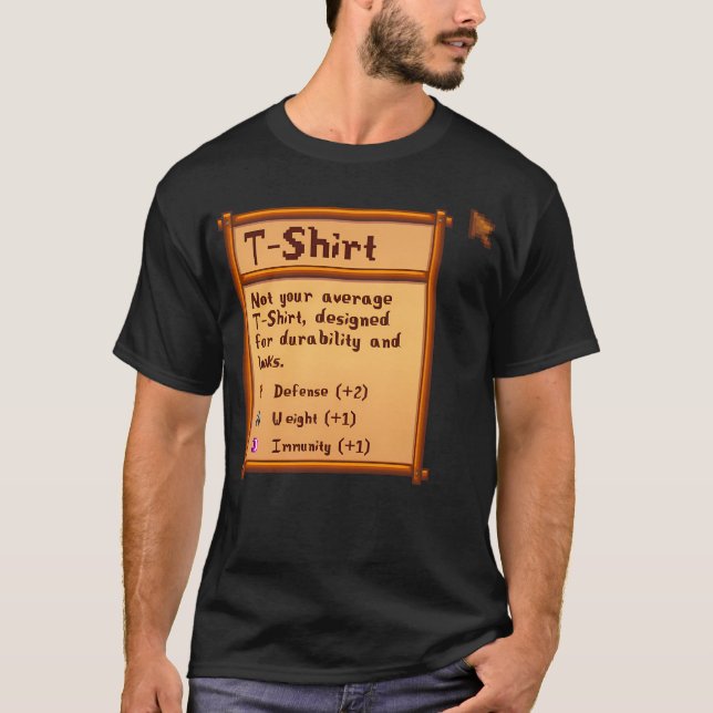 T-shirt Stardew Valley (Devant)