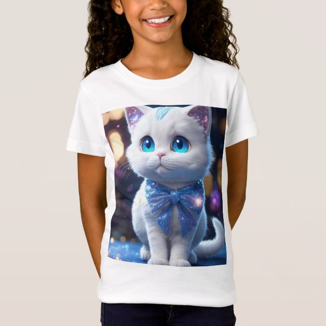 T-Shirt Stardust Kitty" (Devant)