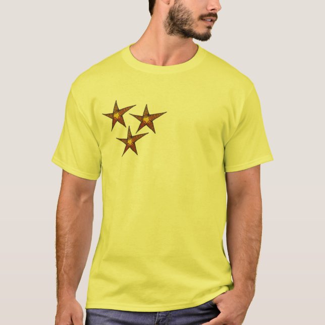 T-shirt Starfish sur la plage de sable Art d'été (Devant)