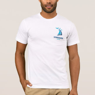 T-shirt Stargazer Films Pocket Logo Short Sleeve, Blanc