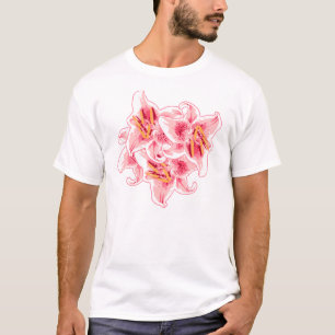 T-shirt Stargazer Lilies