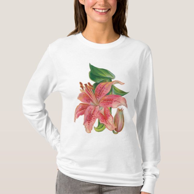 T-shirt Stargazer Lily (Devant)