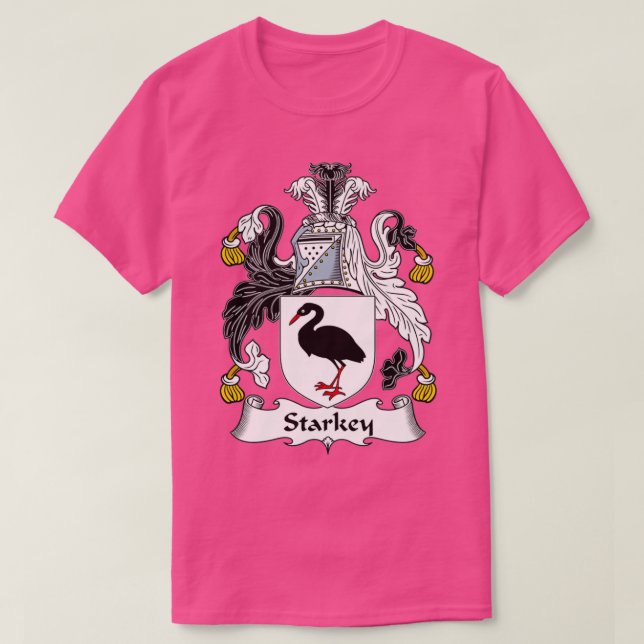 T-shirt Starkey Coat of Arms Family Crest (Design devant)