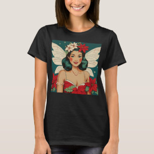 T-shirt Starlet Retro les années 50 Tropical Christmas Pin