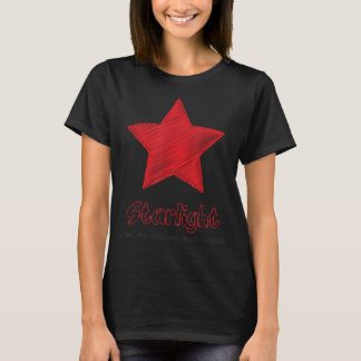 T-shirt Starlight Muse Red Awesome Rock Star cadeau T shir