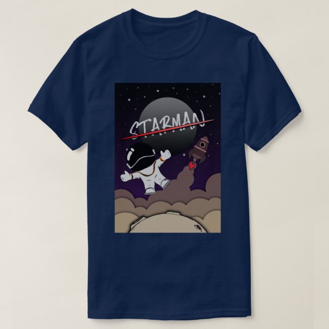 T-shirt Starman (Design devant)