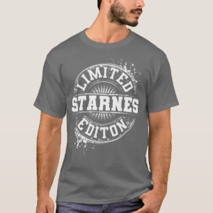 T-shirt STARNES Funny Nom de famille Arbre d'anniversaire