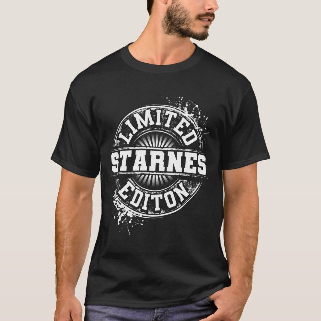 T-shirt Starnes Funny Surname Family Tree Birthday Gift  (Devant)