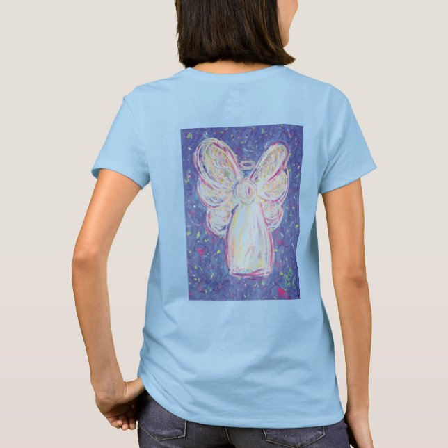 T-shirt Starry Night Angel (Image sur le dos) (Dos)