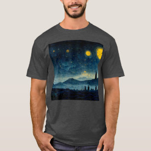 T-shirt Starry Night Caspar David Friedrich