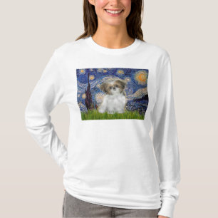 T-shirt Starry Night - Shih Tzu Puppy