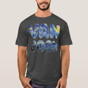 T-shirt Starry Night Van Gogh Art Peinture Vincent Van Gog
