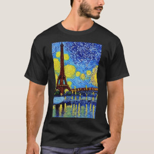 T-shirt Starry Paris Night