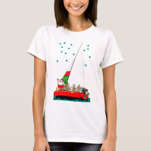 T-shirt Starry Père Noël Voile à Noël