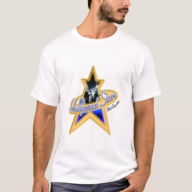 T-shirt stars de Hollywood (Devant)