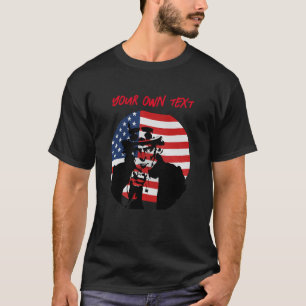 T-shirt Stars et Stripes/Oncle Sam T-Shirt. Personnaliser.