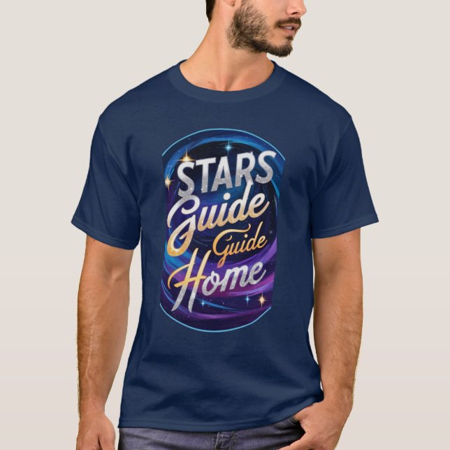 T-shirt "Stars Guide Home" (Devant)