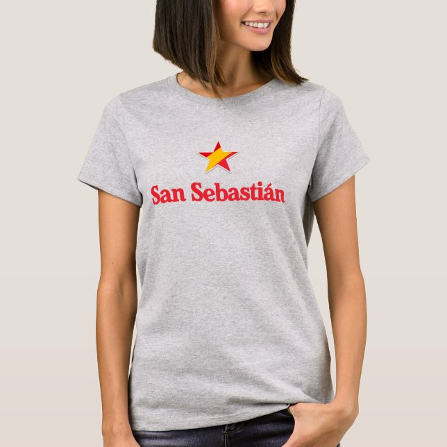 T-shirt Stars of Spain – San Sebastian (Devant)