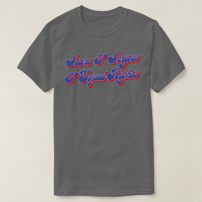 T-shirt Stars Stripes Droits égaux (Design devant)