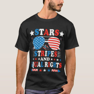 T-shirt Stars, Stripes & Equal Rights – Patriotic Equality