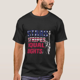 T-shirt Stars Stripes Equal Rights USA