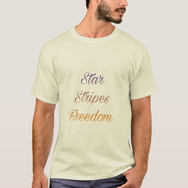T-shirt "Stars Stripes Freedom (Devant)