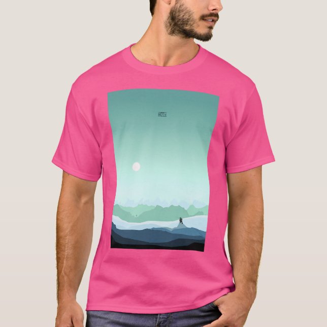 T-shirt Stars Wars Hoth (Devant)