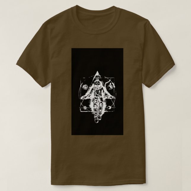 T-shirt Starset Triangle Da Vinci (Design devant)